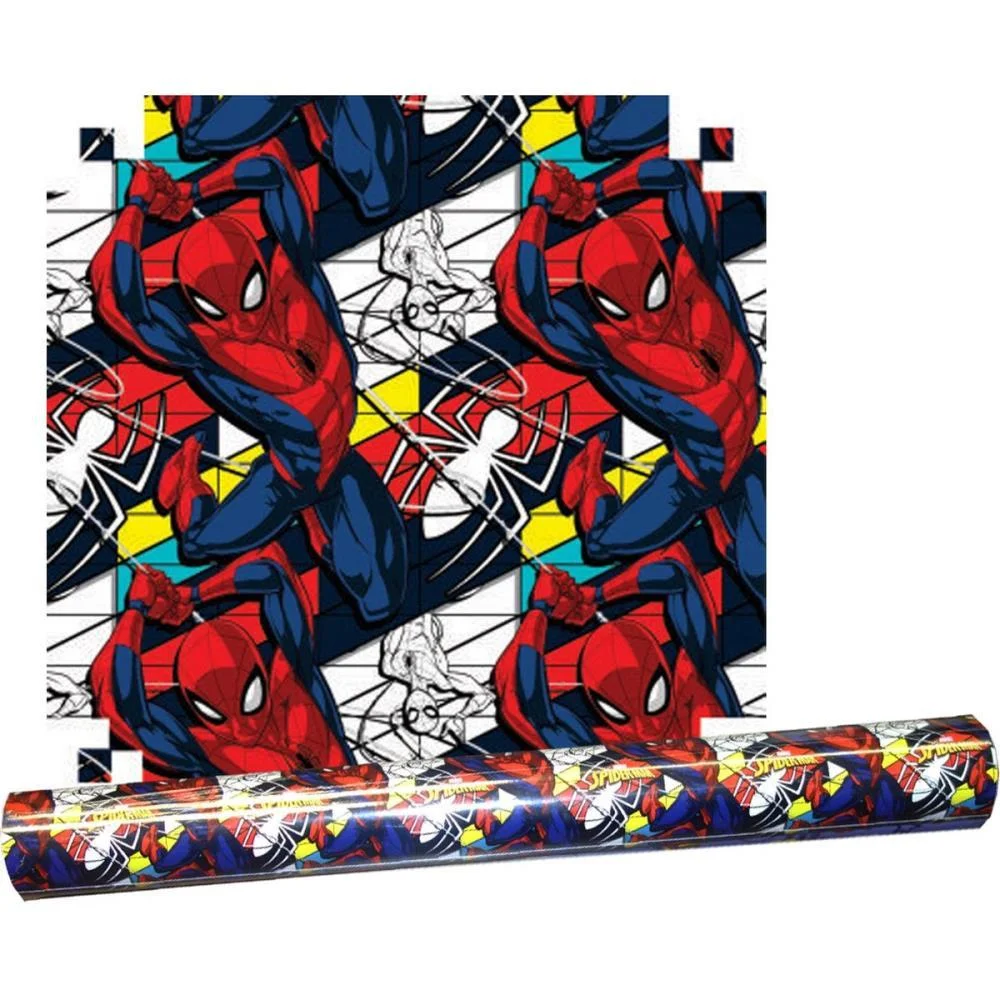 PLASTICO ADESIVO 45CMX10M SPIDER-MAN PVC V.M.P. (ROLO) - imagem 3