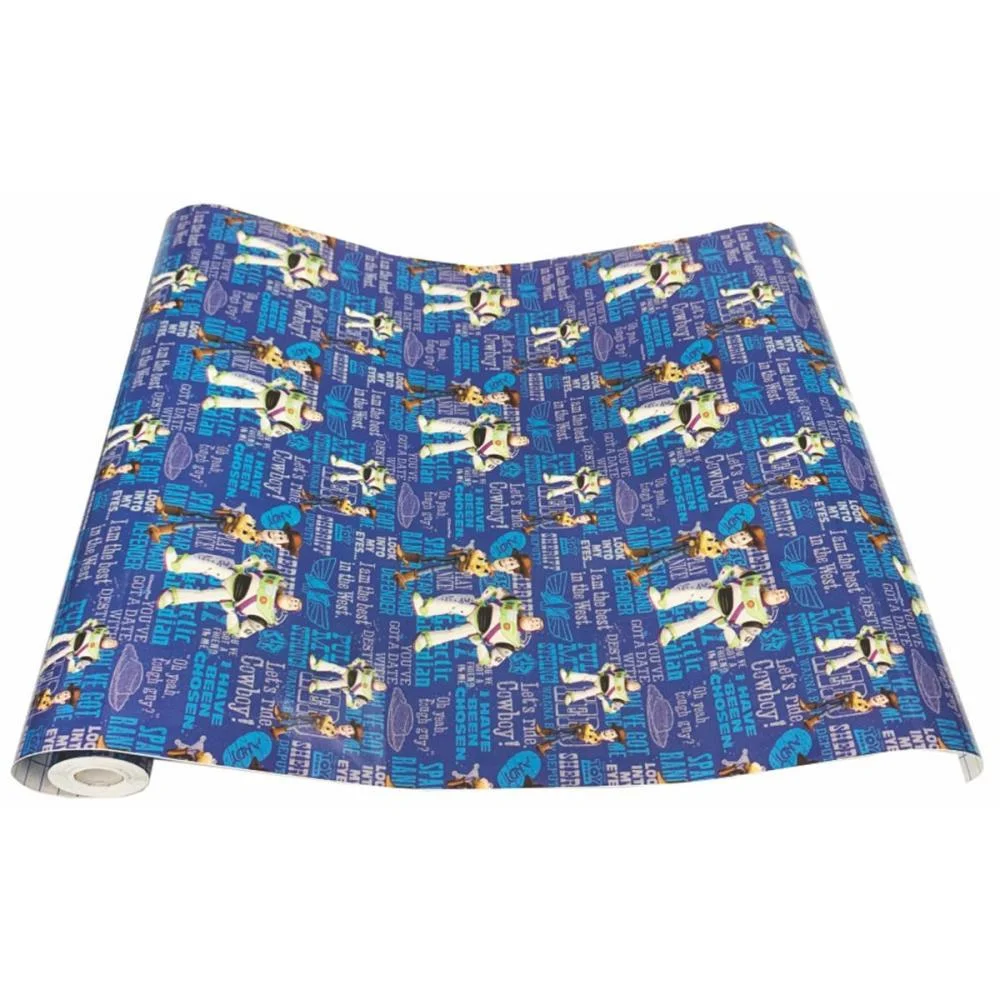 PLASTICO ADESIVO 45CMX10M TOY STORY PVC MOD. 994 V.M.P. (ROLO) - imagem 3