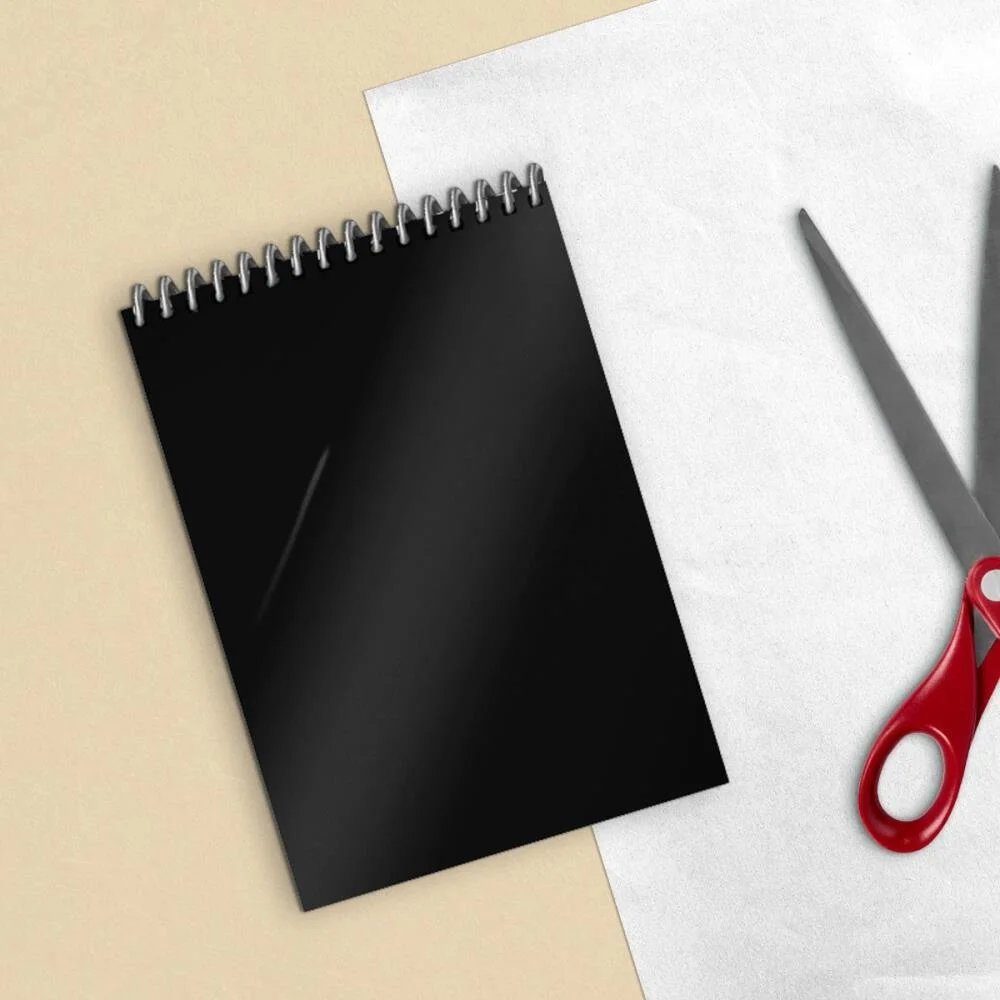 PLASTICO ADESIVO 45CMX10M PVC PRETO 0,08 DAC (ROLO) - imagem 3