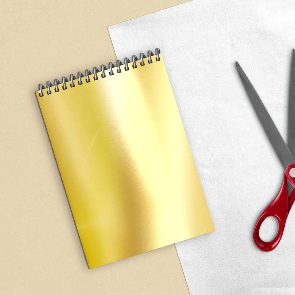 PLASTICO ADESIVO 45CMX10M METALICO DOURADO PP 0,08 DAC (ROLO) - imagem 3