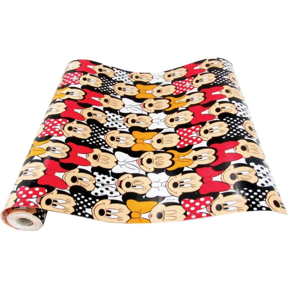 PLASTICO ADESIVO 45CMX10M MINNIE V.M.P. (ROLO) - imagem 4