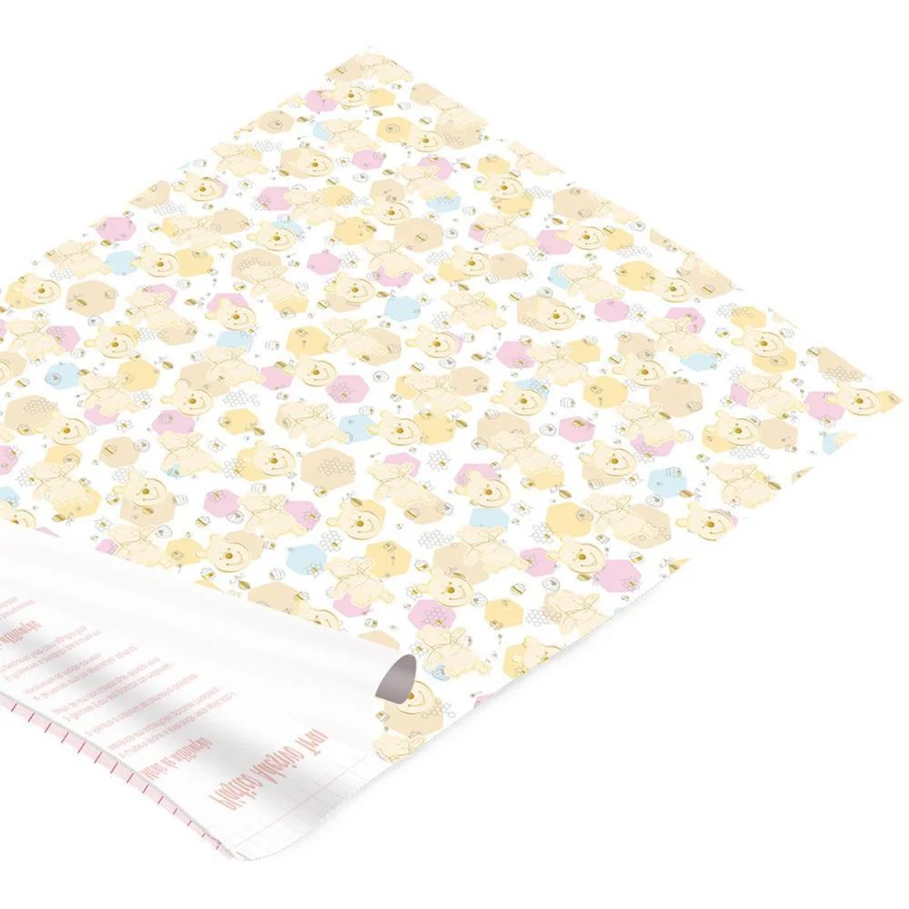 PLASTICO ADESIVO 45CMX10M POOH PP 0,08MM DAC (ROLO) - imagem 3