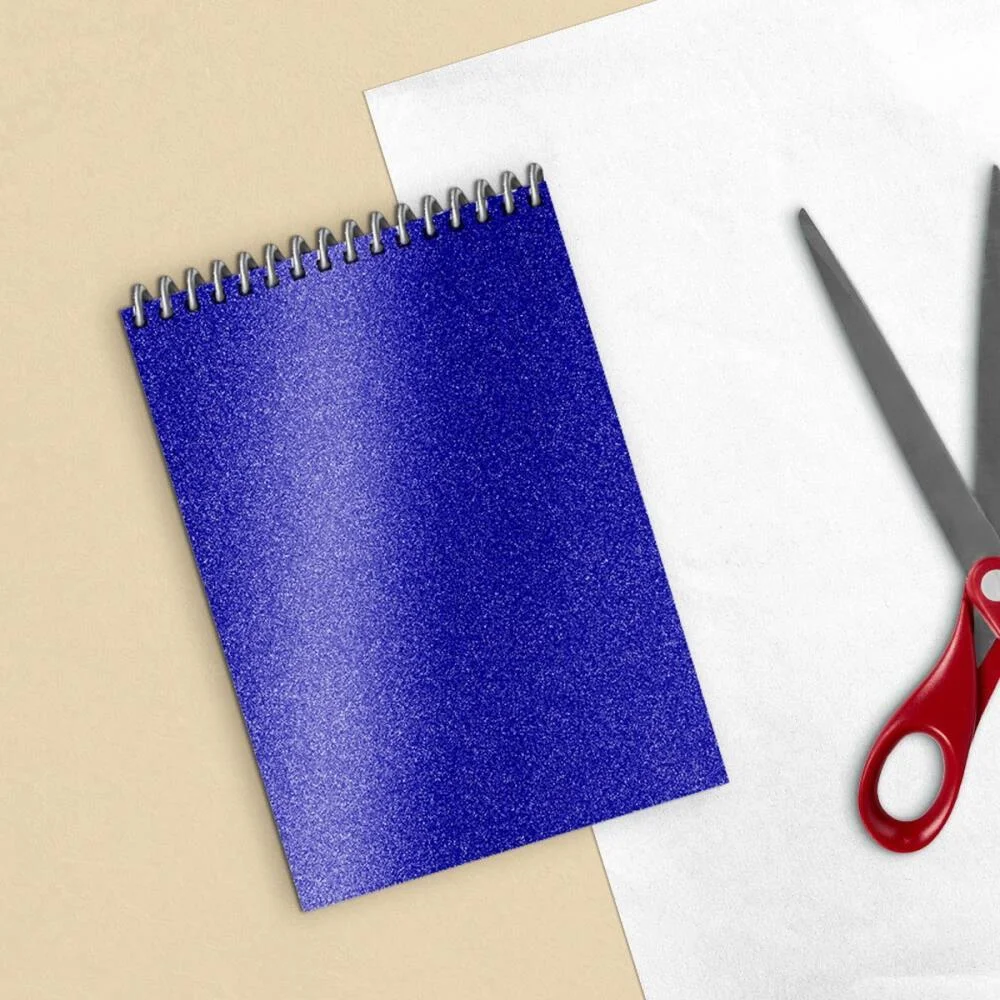 PLASTICO ADESIVO 45CMX10M GLITER AZUL PP 0,10 DAC (ROLO) - imagem 3