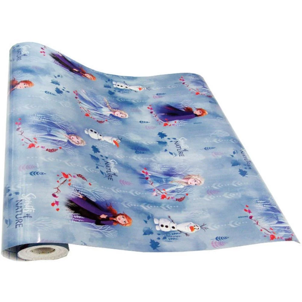 PLASTICO ADESIVO 45CMX10M FROZEN II V.M.P. (ROLO) - imagem 4