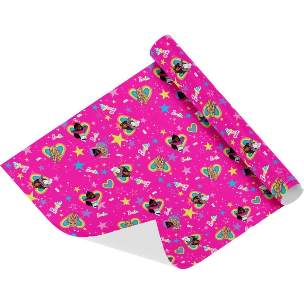 PLASTICO ADESIVO 45CMX10M BARBIE SUMMIT (ROLO) - imagem 4