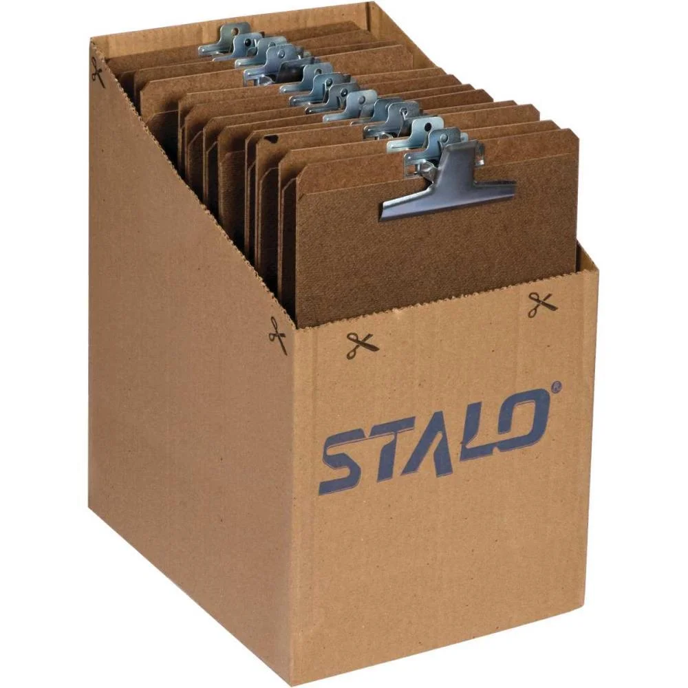 PRANCHETA DURATEX OFICIO C/PRENDEDOR ZINCADO STALO (CX.C/12) - imagem 4