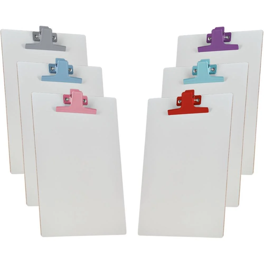 PRANCHETA DURATEX OF/A4 MDF BRANCA C/PREND.COLOR ACRIMET (CX.C/06) - imagem 2