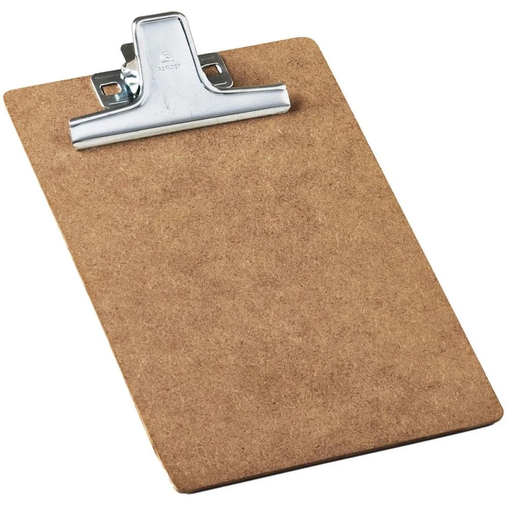 PRANCHETA DURATEX A5 MDF C/PRENDEDOR METAL ACRIMET (CX.C/06) - imagem 3