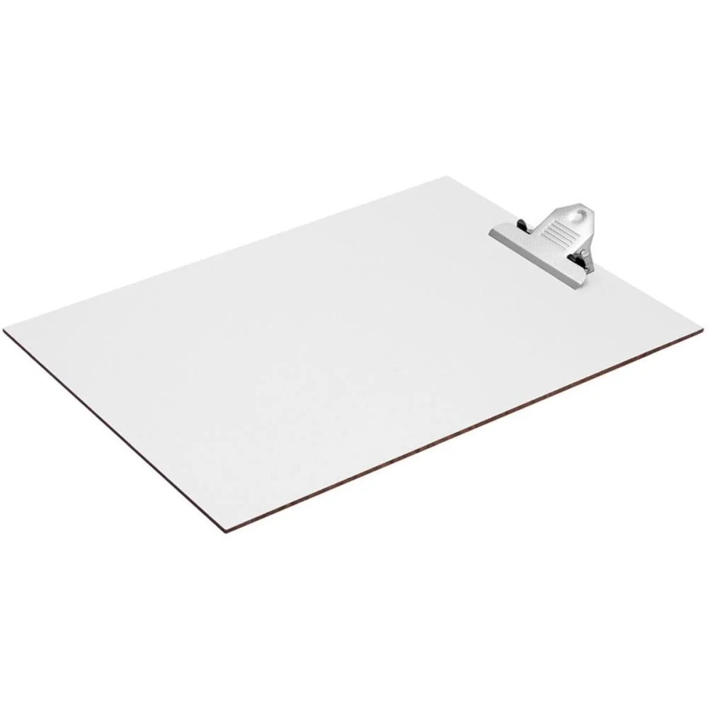 PRANCHETA DURAPLAC 34X24CM BRANCA PRENDE CORTIARTE (CX.C/18) - imagem 3