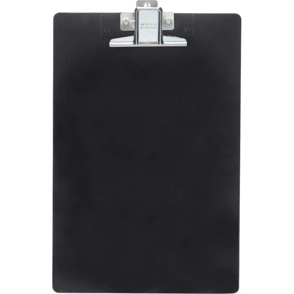 PRANCHETA PLASTICA OFICIO PRETA GANCHO METAL MAXCRIL (UNIDADE) - imagem 3