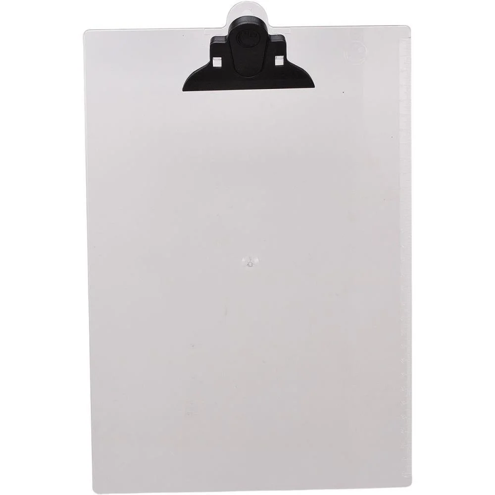 PRANCHETA PLASTICA A4 C/PREND.PLASTICO CRISTAL CARBRINK (UNIDADE) - imagem 4