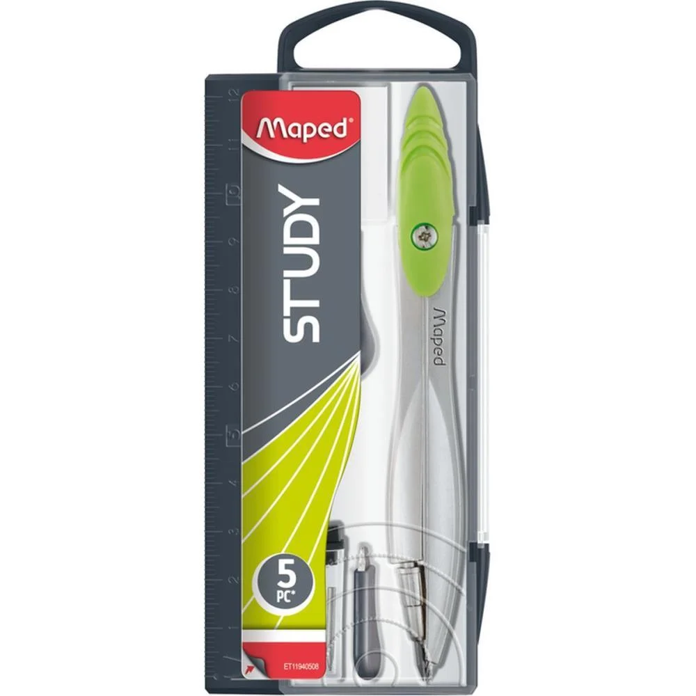 COMPASSO STUDY C/ESTOJO+5 ACESSORIOS MAPED (ESTOJO) - imagem 4