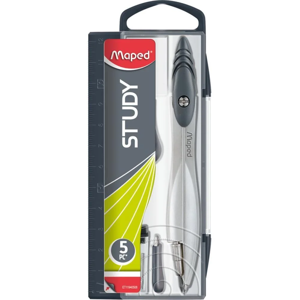 COMPASSO STUDY C/ESTOJO+5 ACESSORIOS MAPED (ESTOJO) - imagem 9