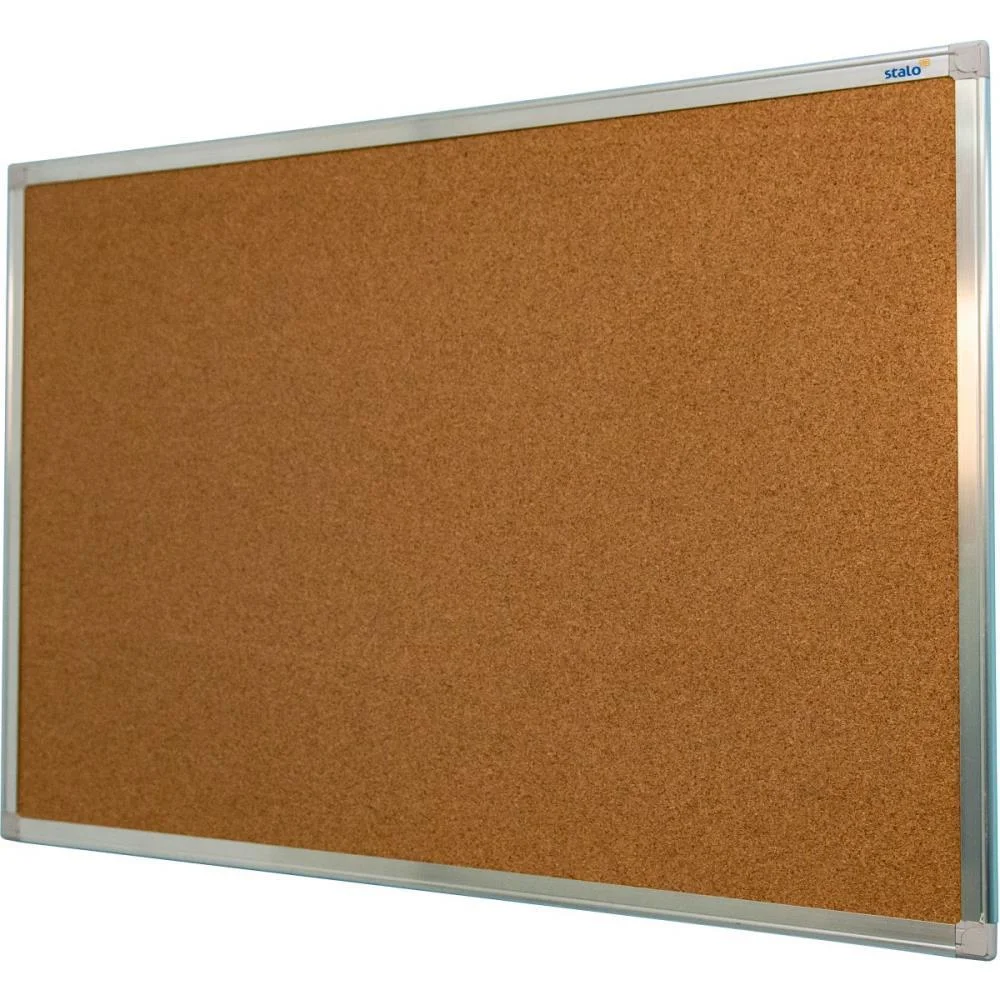 QUADRO AVISO MOLDURA ALUMINIO CORTICA APARENTE 120X090CM STALO (UNIDADE) - imagem 3
