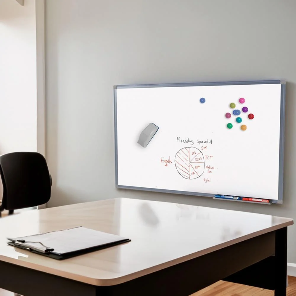 QUADRO AVISO MAGNETICO 070X050CM ALUMINIO OFFICE STALO (UNIDADE) - imagem 7