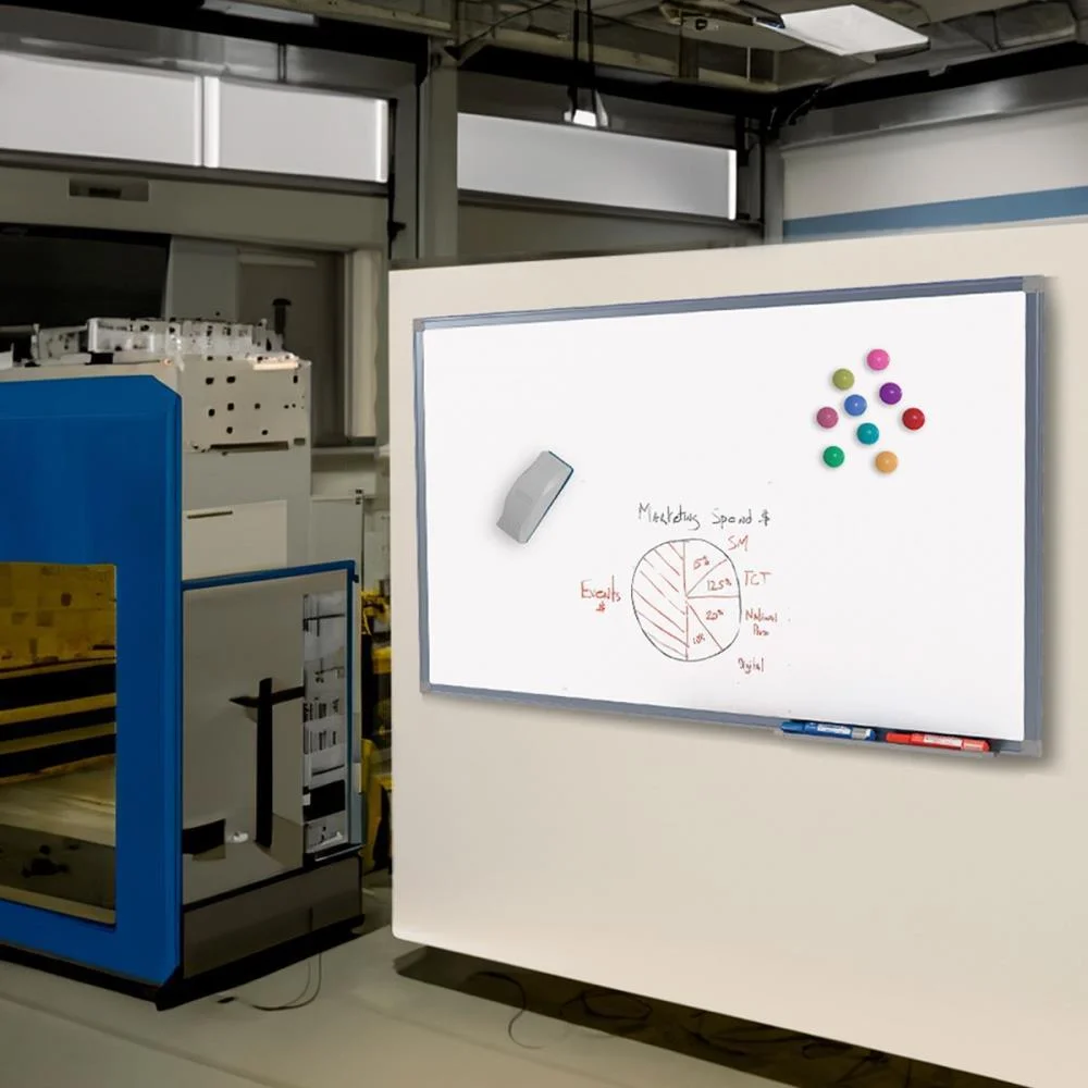 QUADRO AVISO MAGNETICO 090X060CM ALUMINO OFFICE STALO (UNIDADE) - imagem 9