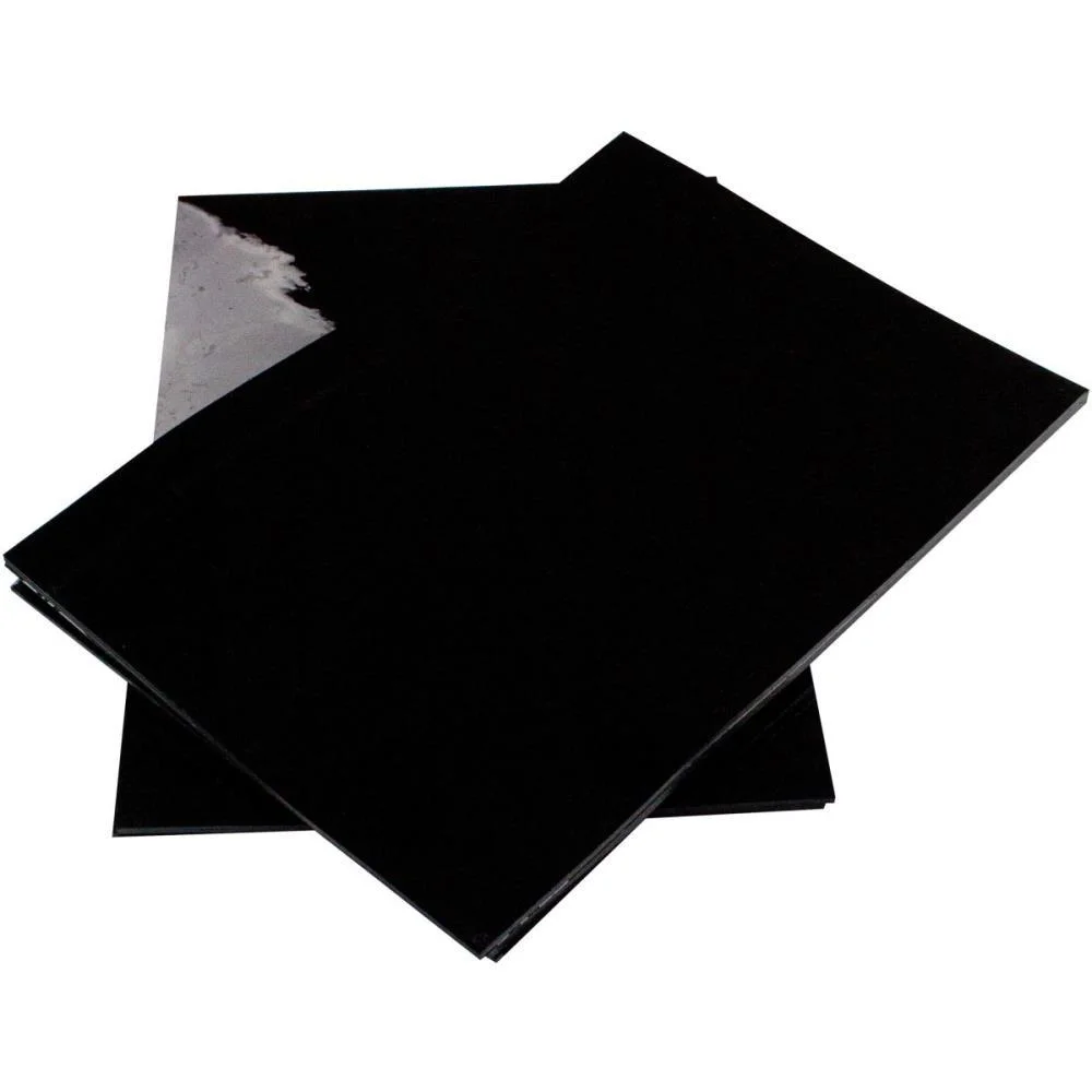 CAPA PARA ENCADERNACAO A4 ACETATO LISA PRETA 0,15 GOODIE (PCT.C/100) - imagem 2