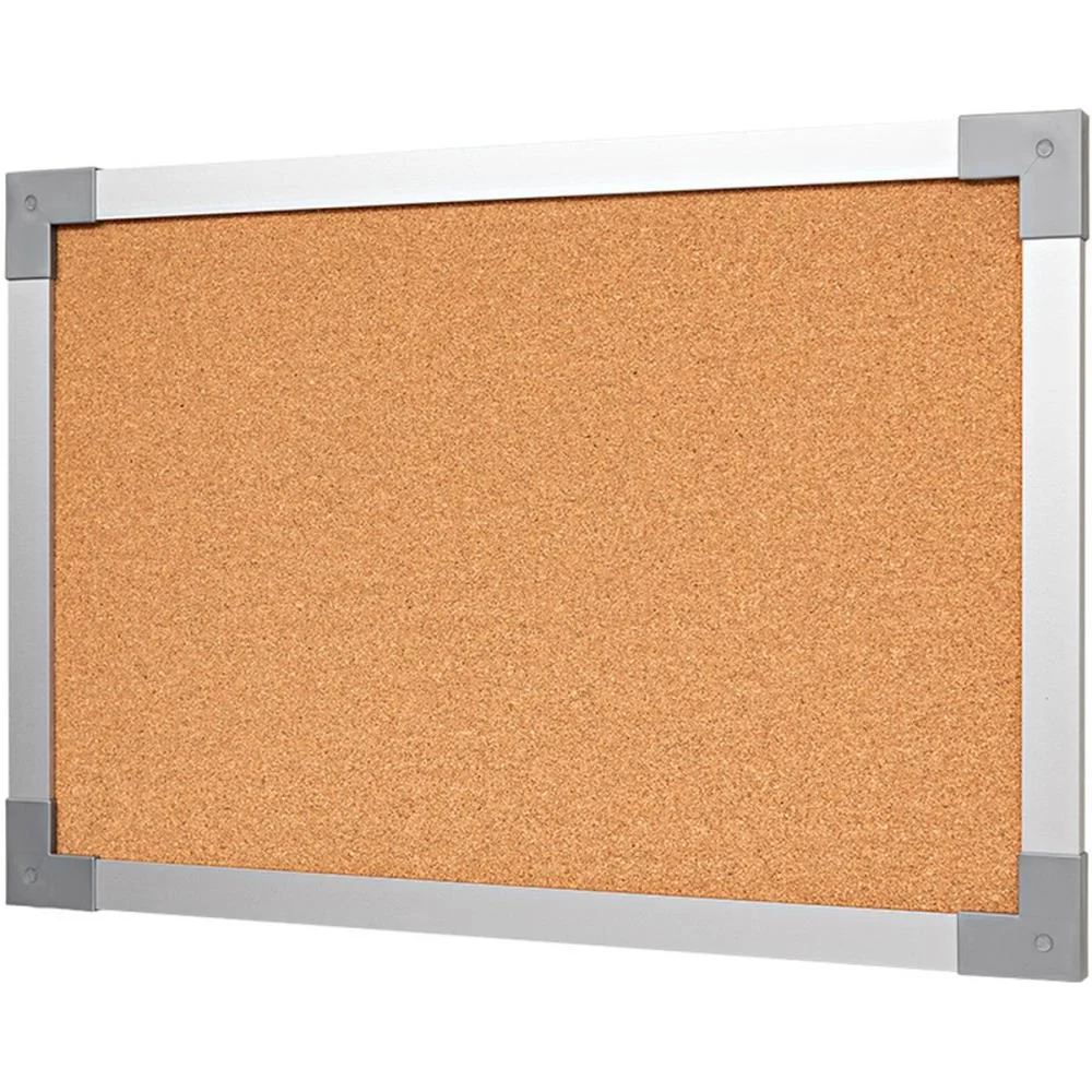 QUADRO AVISO MOLDURA ALUMINIO CORTICA APARENTE 100X070CM STALO (UNIDADE) - imagem 3