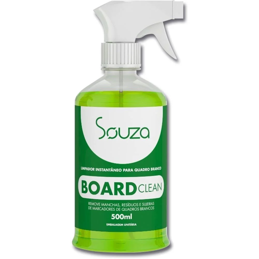 PRODUTO PARA LIMPEZA LIMPADOR P/QUADRO BRANCO 500ML SOUZA (UNIDADE) - imagem 2