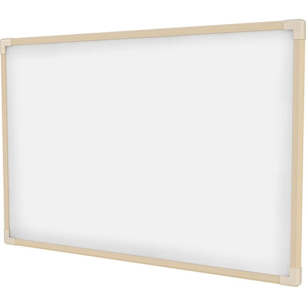 QUADRO BRANCO MOLDURA MADEIRA 070X050CM. NEO STALO (PCT.C/02) - imagem 3