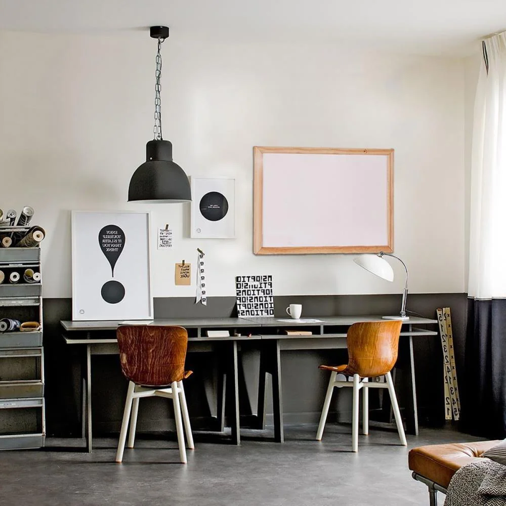 QUADRO BRANCO MOLDURA MADEIRA 080X060CM STANDARD CORTIARTE (UNIDADE) - imagem 3