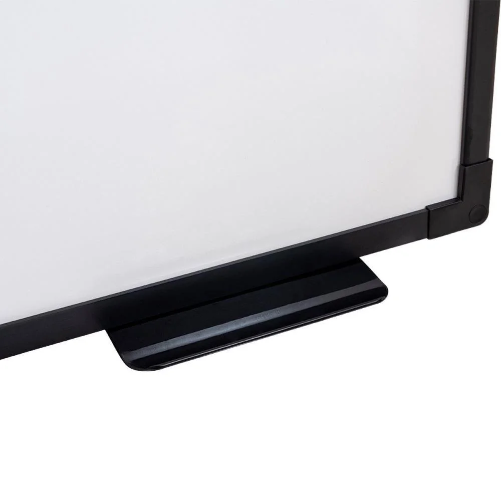 QUADRO BRANCO MOLDURA MADEIRA 080X060CM UV SOFT MOLD. PRETA STALO (UNIDADE) - imagem 5