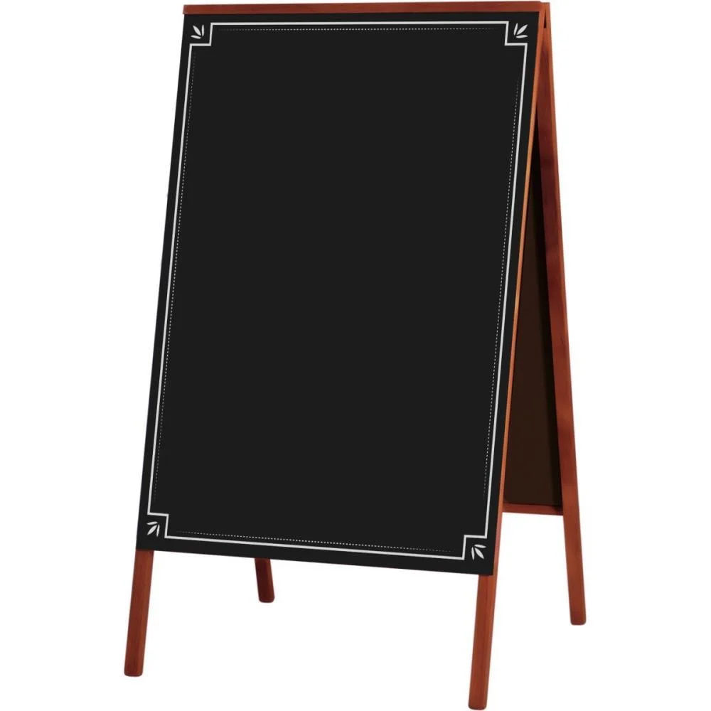 QUADRO PROPAGANDA QUADRO NEGRO 2 FACES 70X50CM 1 SOUZA (UNIDADE) - imagem 2