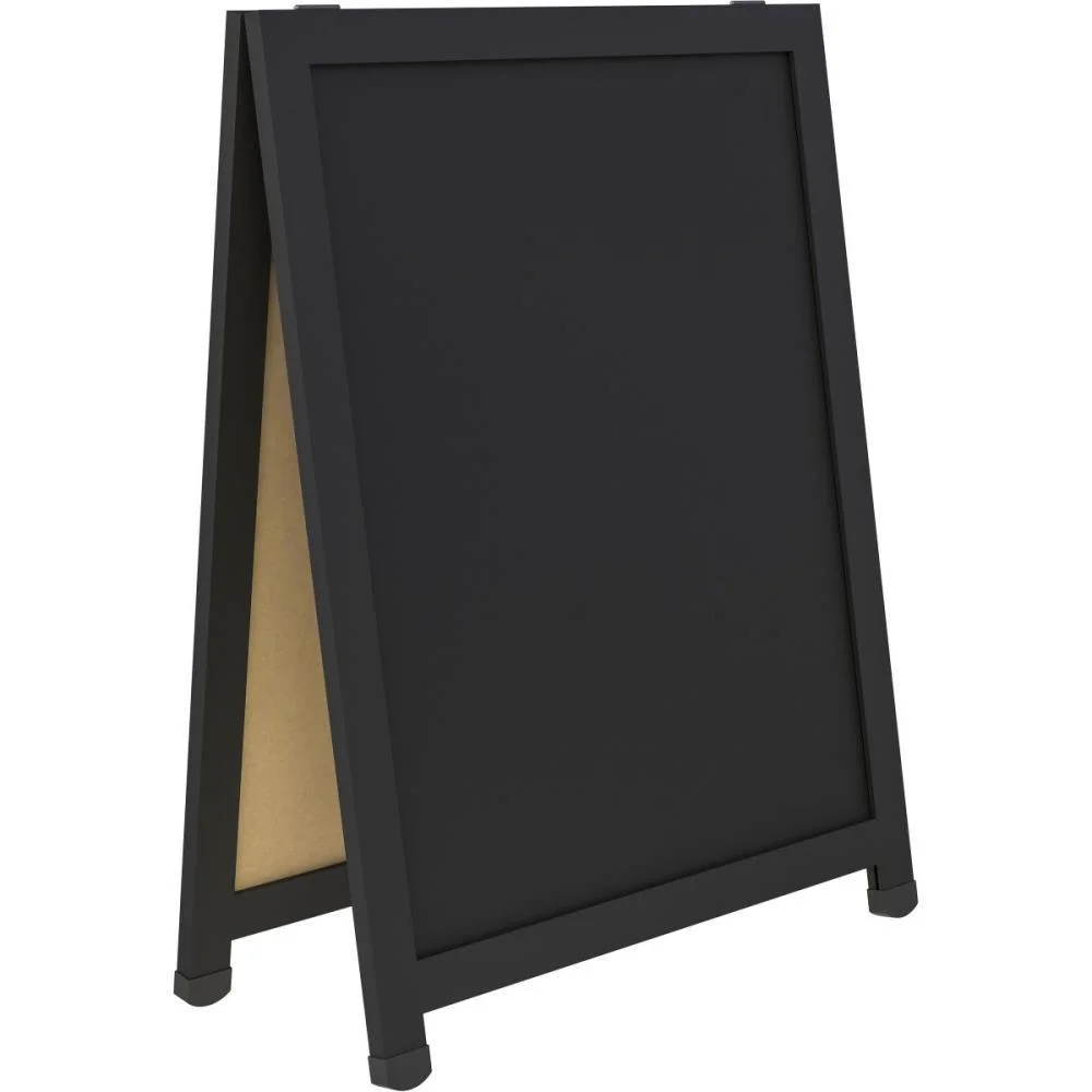 QUADRO PROPAGANDA QUADRO NEGRO 2 FACES 70X50CM STALO (UNIDADE) - imagem 3