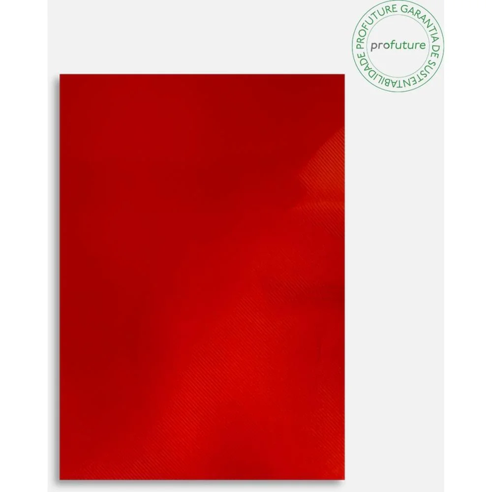 CAPA PARA ENCADERNACAO A4 VERMELHO 0,30 PROLAM (PCT.C/100) - imagem 2