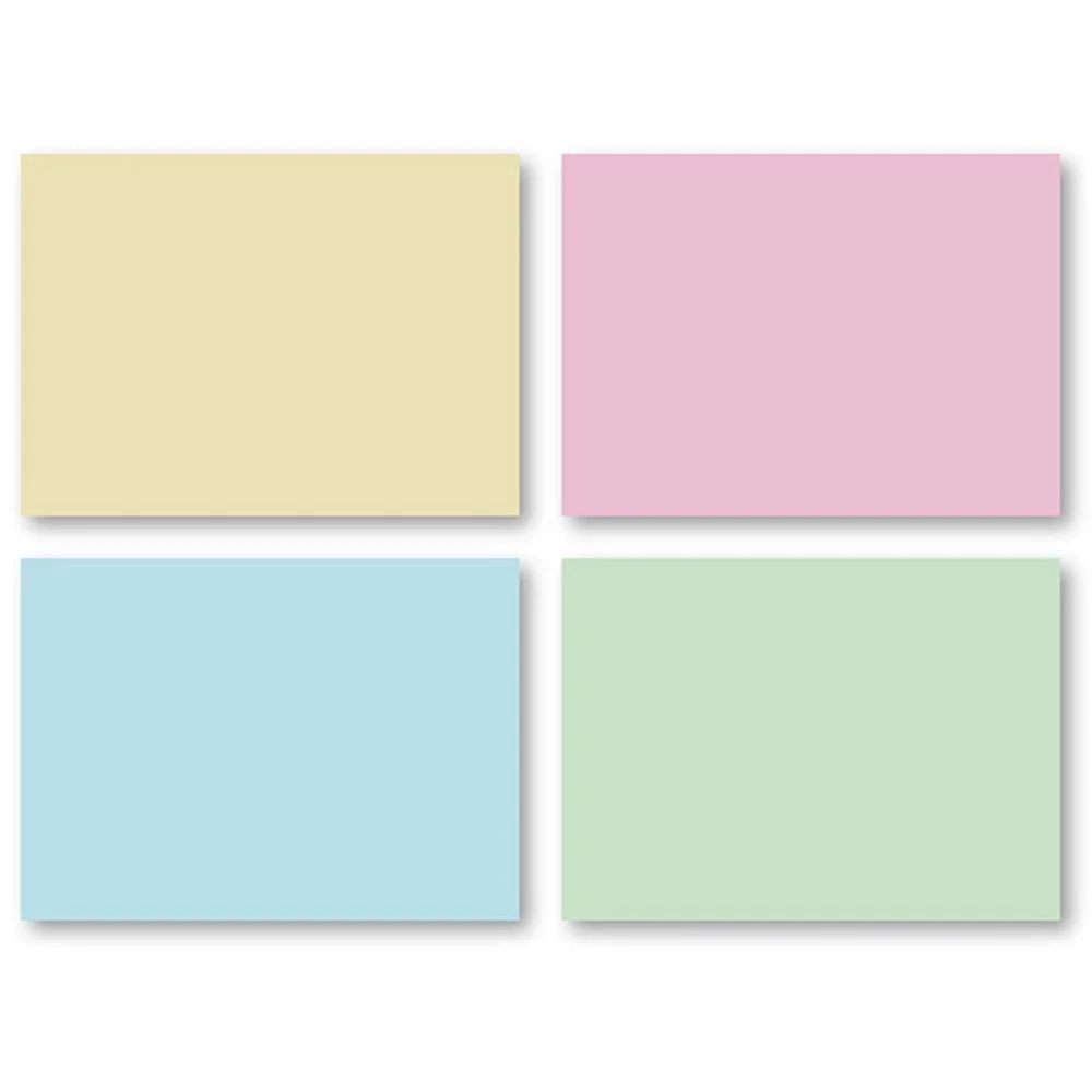 BLOCO DE RECADO AUTOADESIVO 4 CORES PASTEL 38X50MM 100FLS. LEONORA (BL.C/04) - imagem 3