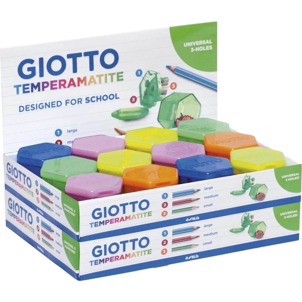 APONTADOR COM DEPOSITO GIOTTO TEMPERAMATITE 3FUROS(S) CANSON (DP.C/24) - imagem 4