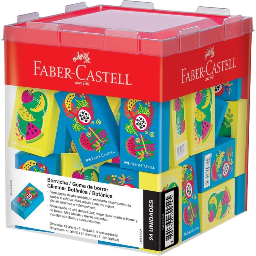 APONTADOR COM DEPOSITO GLIMMER BOTANICA 2 MODELOS FABER-CASTELL (DP.C/25) - imagem 3