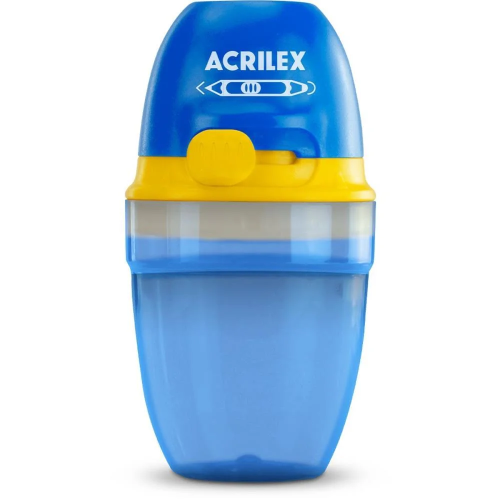 APONTADOR COM DEPOSITO DUO PONTA FINA OU ARREDONDADA ACRILEX (DP.C/12) - imagem 3