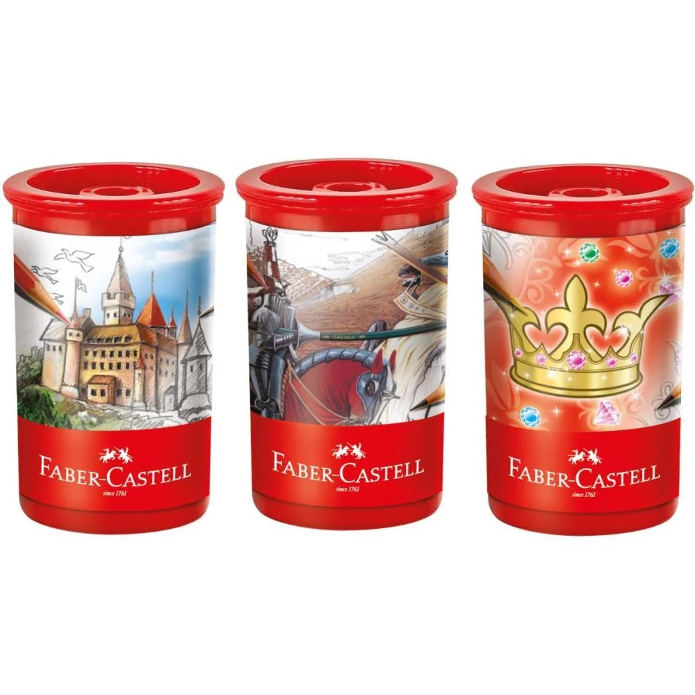 APONTADOR COM DEPOSITO TUBO PLASTICO DECORADO SUBST. FABER-CASTELL (DP.C/12) - imagem 4