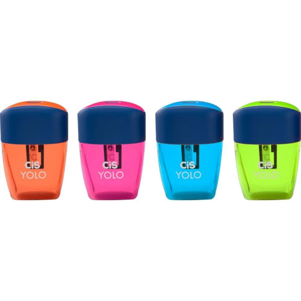 APONTADOR COM DEPOSITO CIS YOLO 4 CORES SERTIC (DP.C/12) - imagem 4