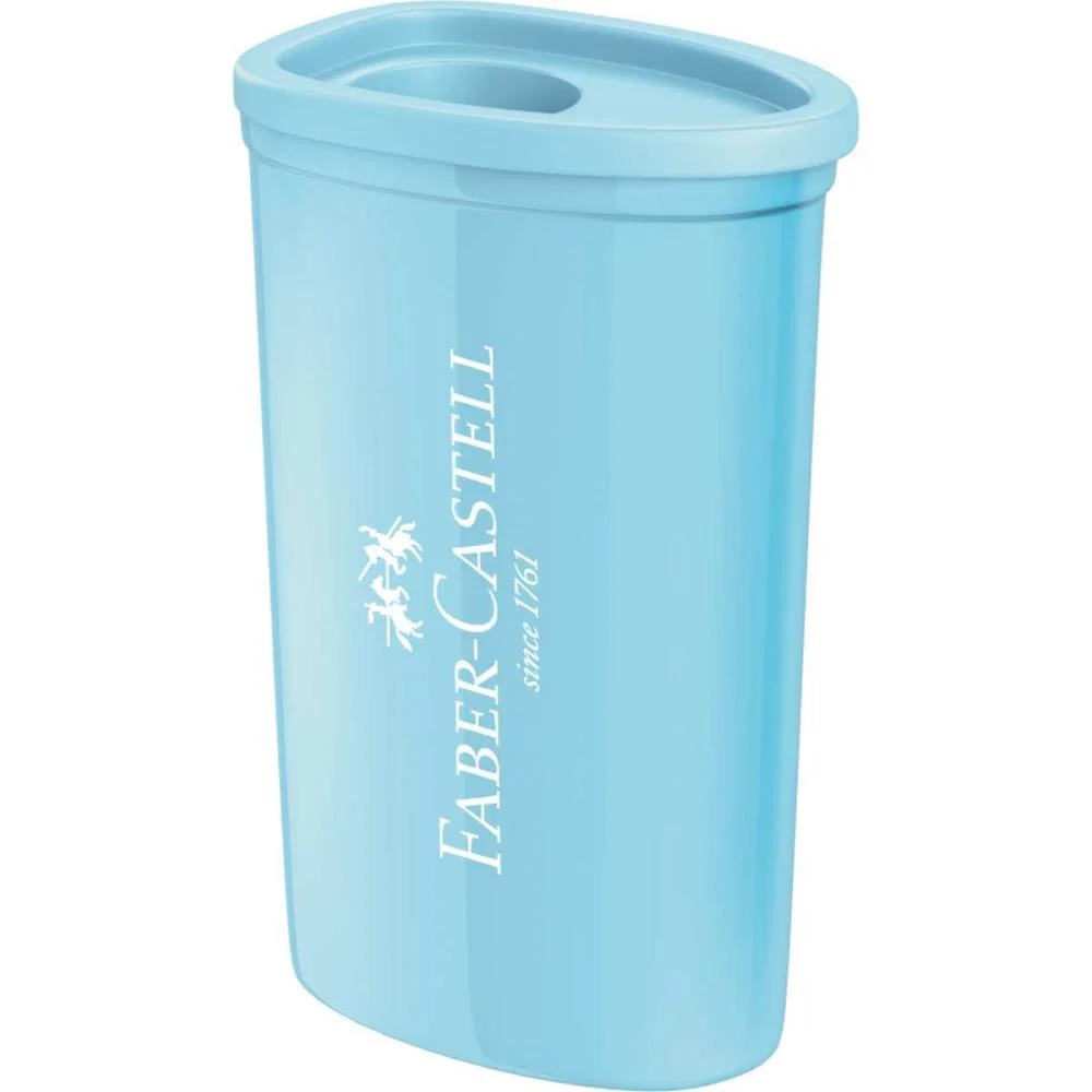 APONTADOR COM DEPOSITO TRIANGULAR 4CORES PASTEL FABER-CASTELL (DP.C/30) - imagem 3