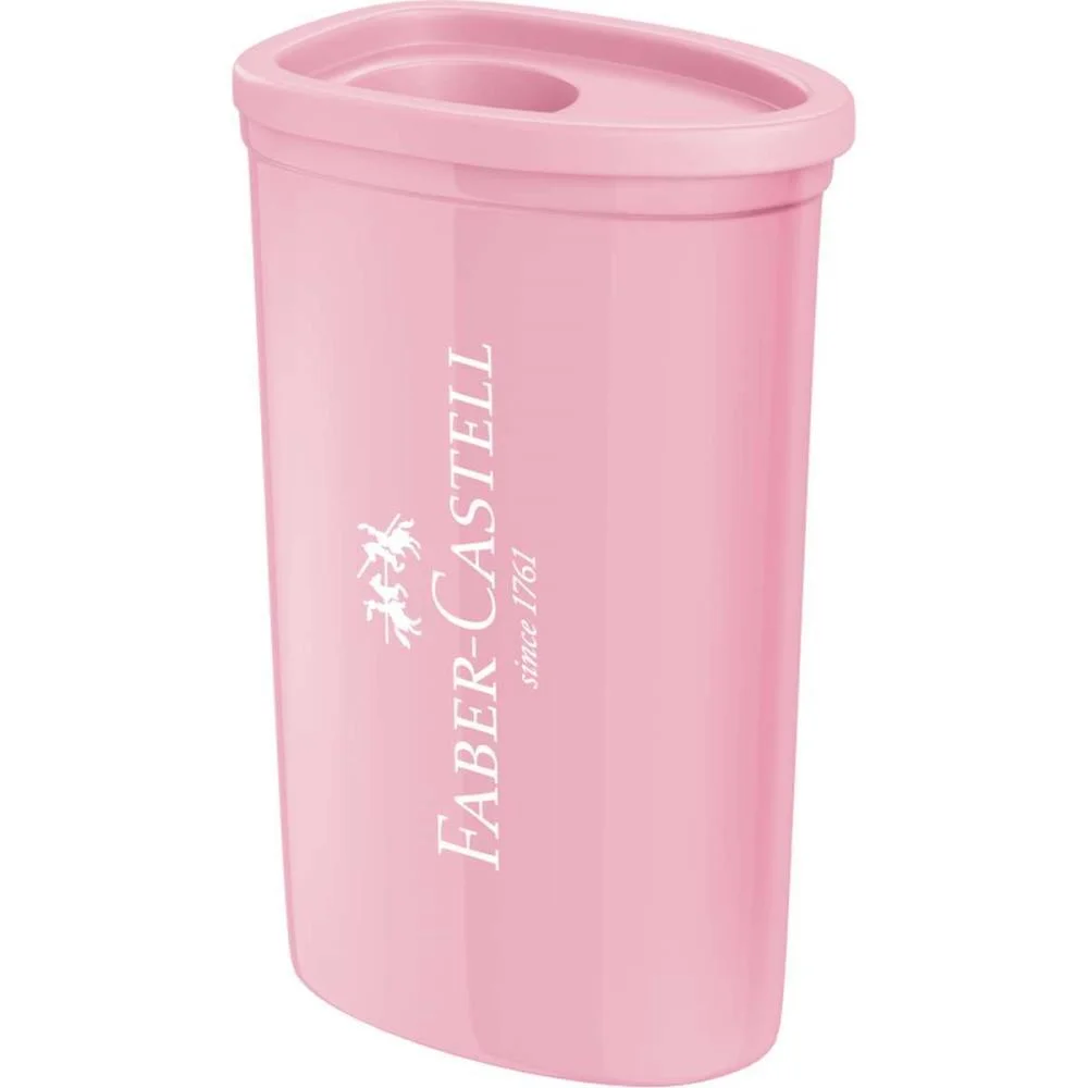 APONTADOR COM DEPOSITO TRIANGULAR 4CORES PASTEL FABER-CASTELL (DP.C/30) - imagem 4