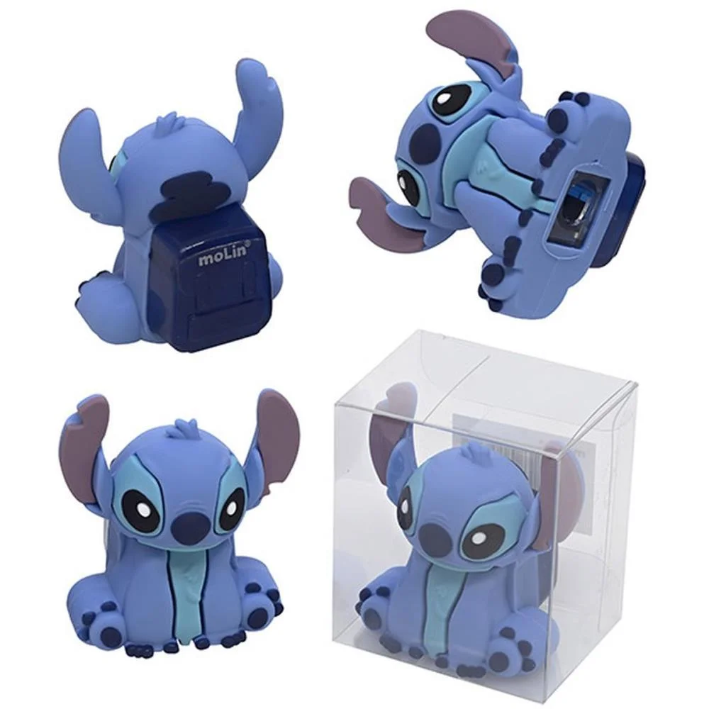 APONTADOR COM DEPOSITO STITCH ESPECIAL 3D MOLIN (DP.C/12) - imagem 4