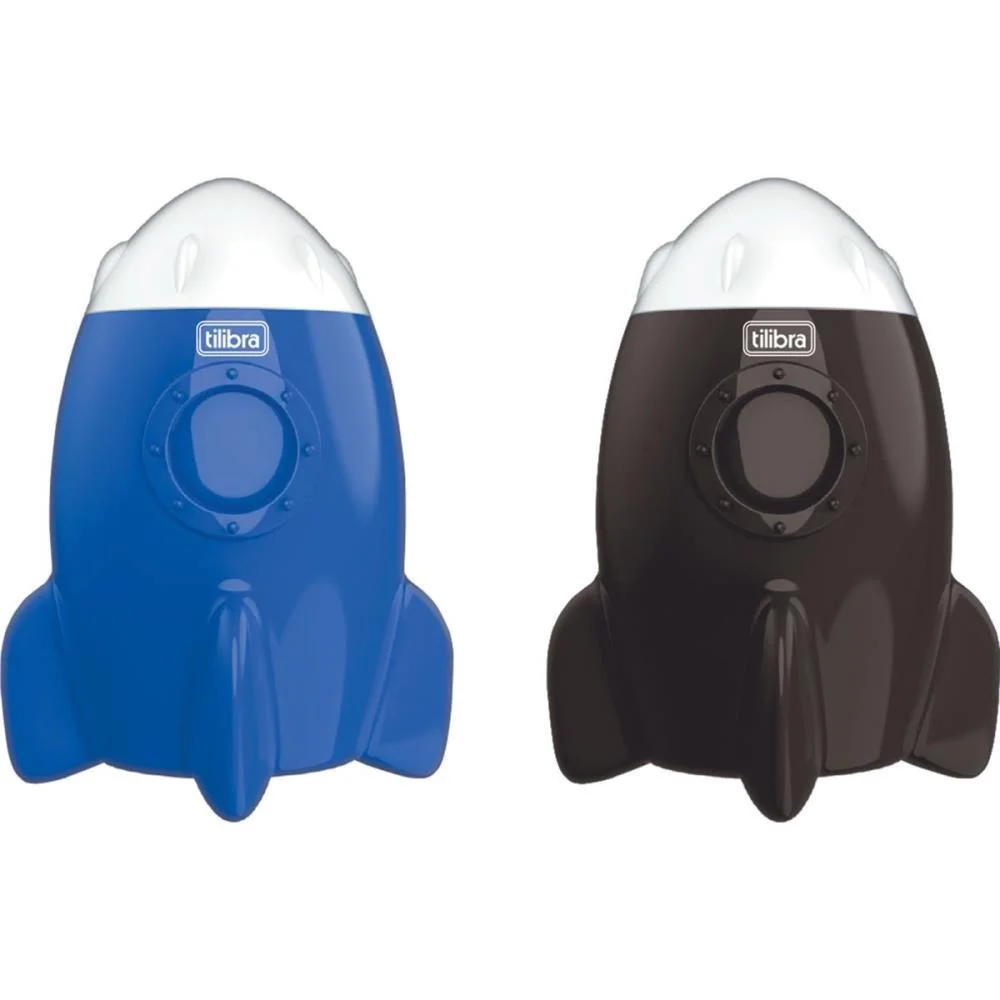 APONTADOR COM DEPOSITO DECOR. FOGUETE 1 FURO 2MOD. TILIBRA (DP.C/12) - imagem 4