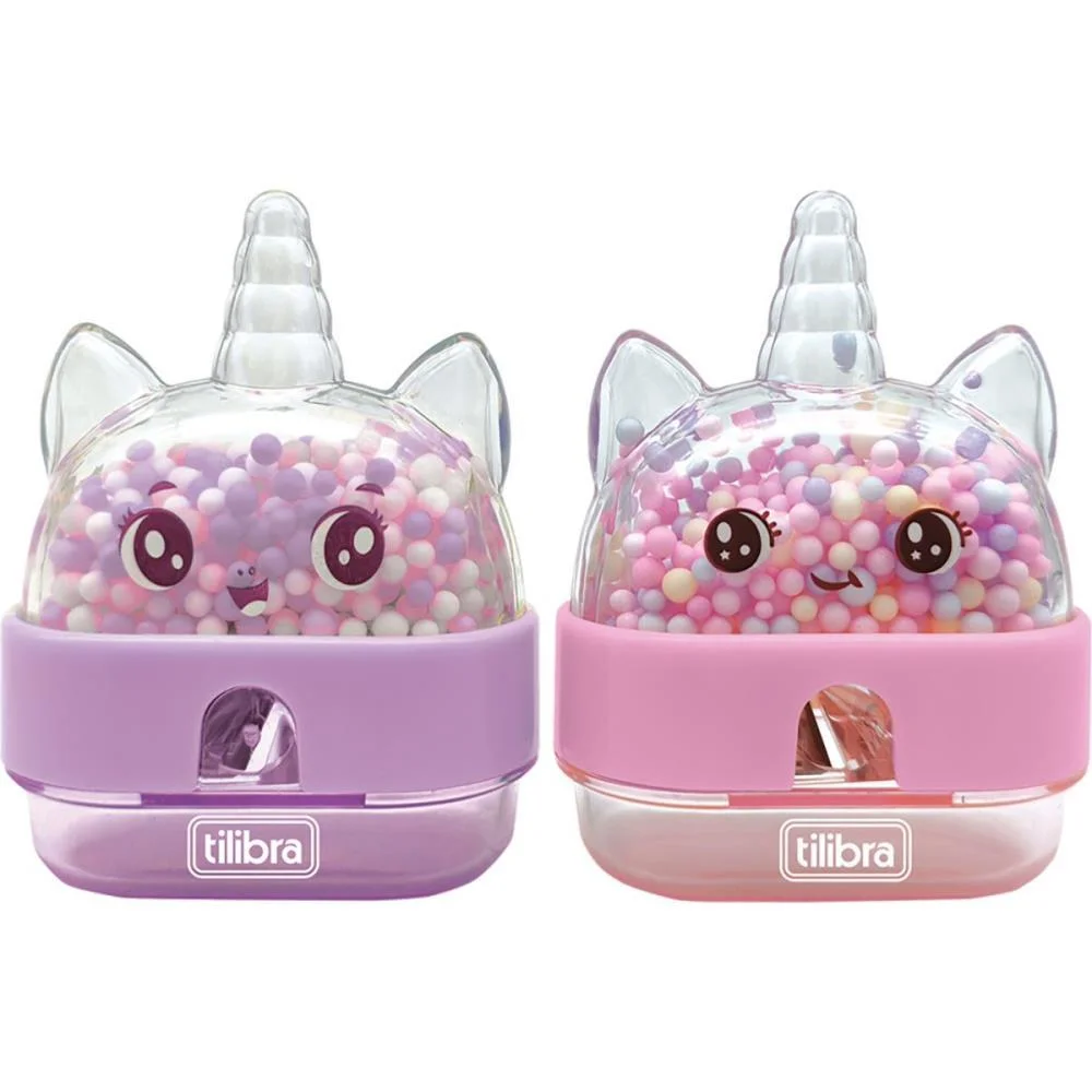 APONTADOR COM DEPOSITO DECOR. UNICORNIO 1 FURO 2MOD. TILIBRA (DP.C/12) - imagem 3