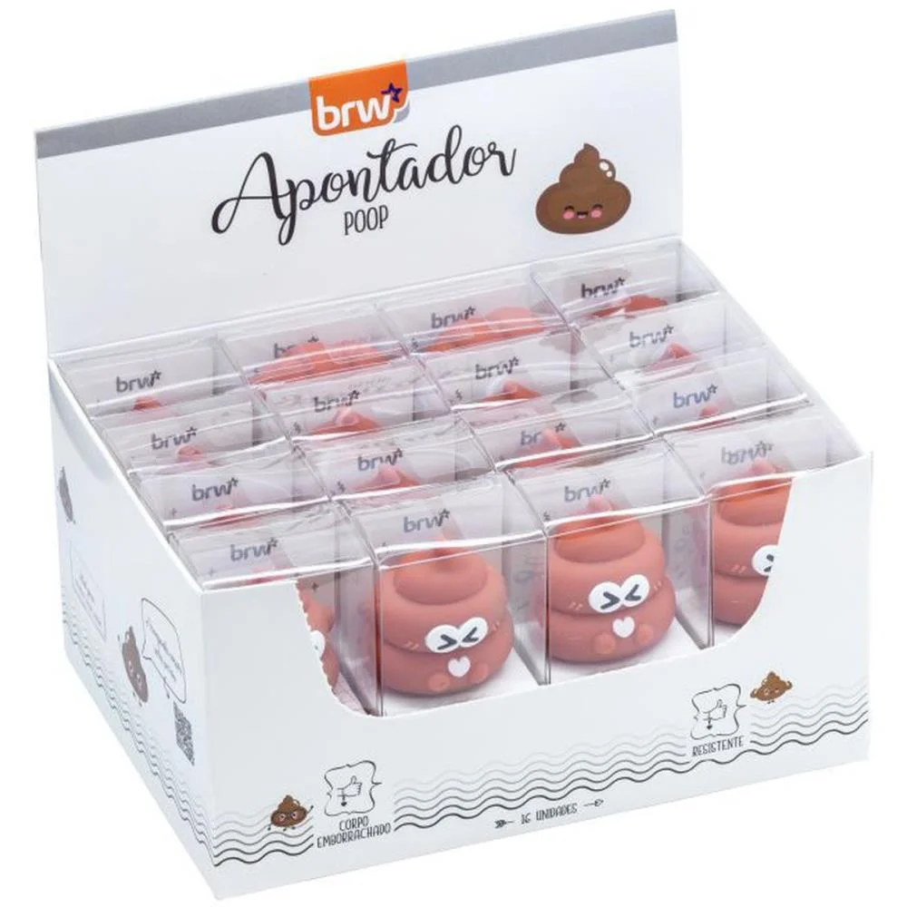APONTADOR SEM DEPOSITO POOP PLASTICO BRW (DP.C/16) - imagem 4