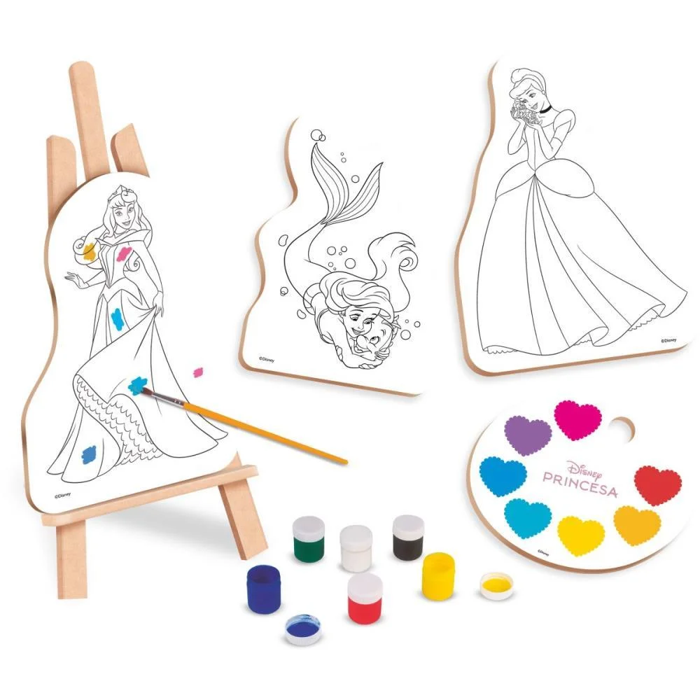 BRINQUEDO PARA COLORIR PRINCESAS KIT PINTURA NIG BRINQUEDOS (UNIDADE) - imagem 3