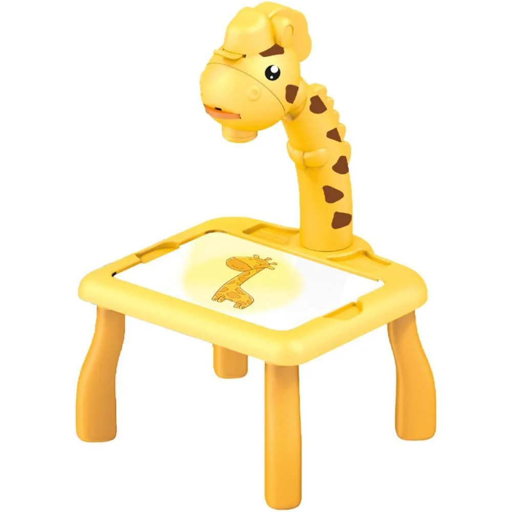 BRINQUEDO PARA COLORIR MESA PROJETOR GIRAFINHA PAIS E FILHOS (UNIDADE) - imagem 2