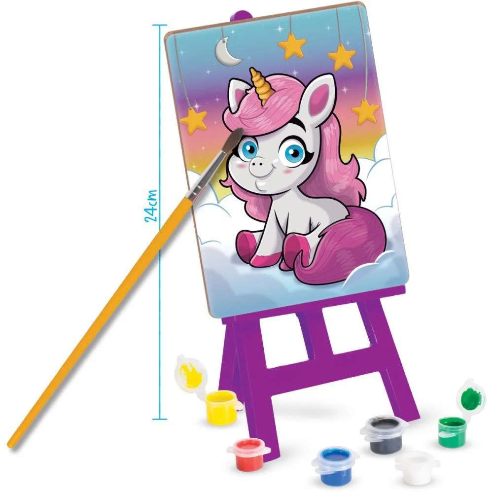 BRINQUEDO PARA COLORIR KIT PINTURINHA UNICORNIOS NIG BRINQUEDOS (UNIDADE) - imagem 3