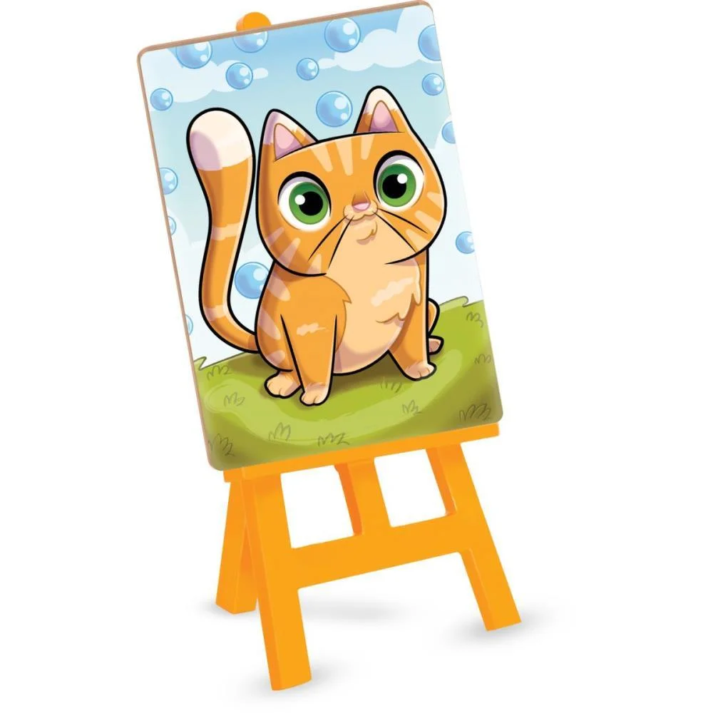 BRINQUEDO PARA COLORIR KIT PINTURINHA GATOS NIG BRINQUEDOS (UNIDADE) - imagem 3