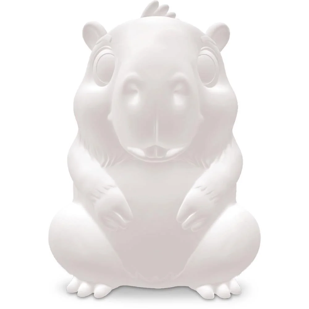 BRINQUEDO PARA COLORIR CAPIVARA 16CM PINTURA C/GUACHE SAMBA TOYS (UNIDADE) - imagem 3