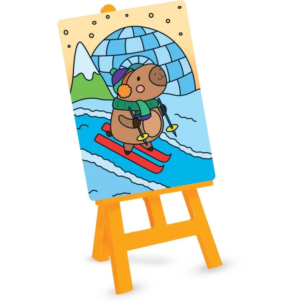 BRINQUEDO PARA COLORIR CAPIVARA KIT PINTURINHA NIG BRINQUEDOS (UNIDADE) - imagem 4