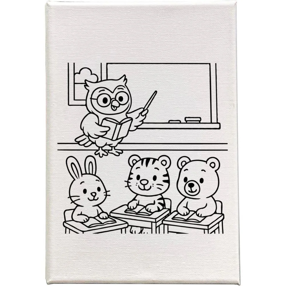 BRINQUEDO PARA COLORIR ANIMAIS- GABI CALAZANS 15X22CM STALO (BL.C/04) - imagem 5