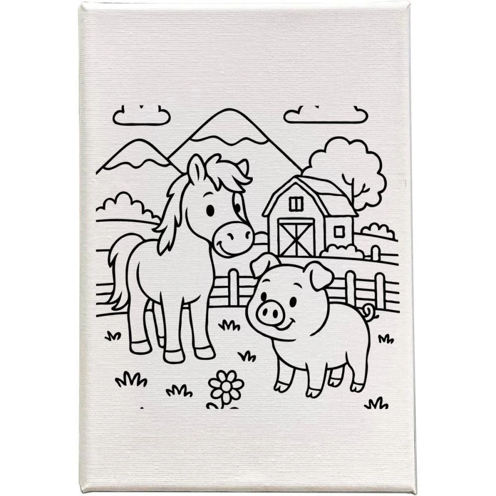 BRINQUEDO PARA COLORIR ANIMAIS- GABI CALAZANS 15X22CM STALO (BL.C/04) - imagem 6