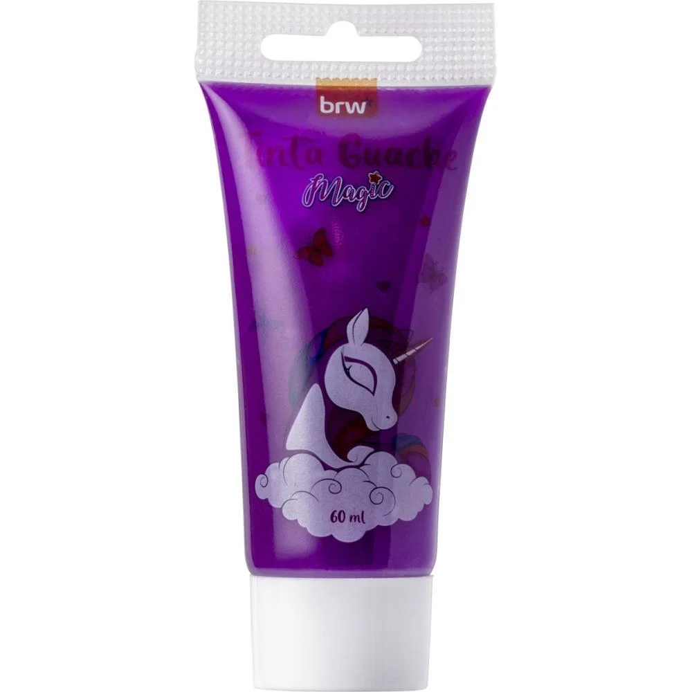 TINTA GUACHE BISNAGA MAGIC 3 CORES 60ML BRW (CAIXA) - imagem 5
